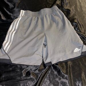 Adidas Gray Athletic Shorts